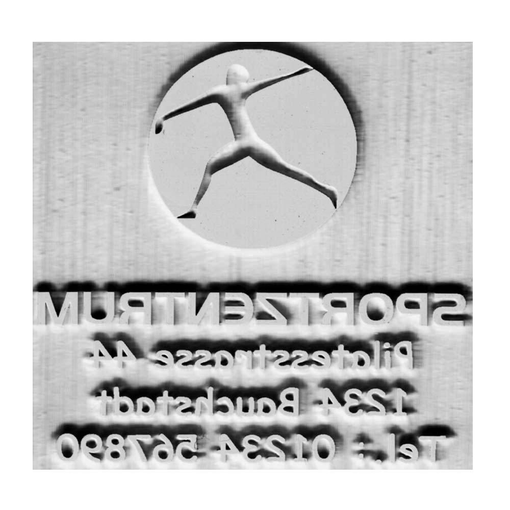 Stempelplatte Trodat 9440 rund Stempelplatte Trodat 9440 rund