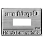 Ersatzstempelplatte Trodat 5480