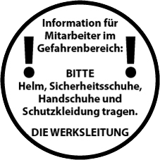 Holzstempel 80 mm rund Vorschau Holzstempel 80 mm rund - Vorschau